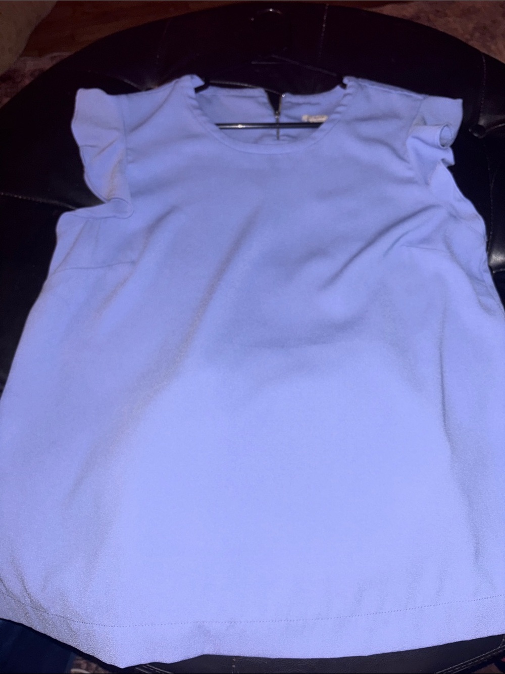 J. Crew Periwinkle Short Sleeve Blouse
